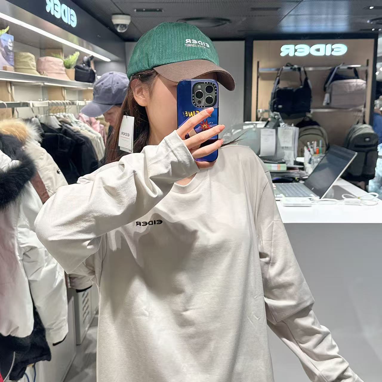 韓國 Eider Essential Corduroy Ball Cap【ER034】