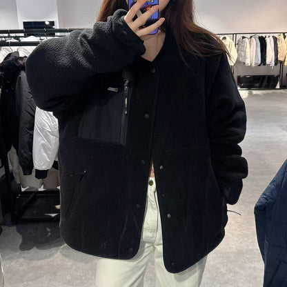 韓國 National Geographic Osukuni Quilted Reversible U-Neck Jacket【NG099】