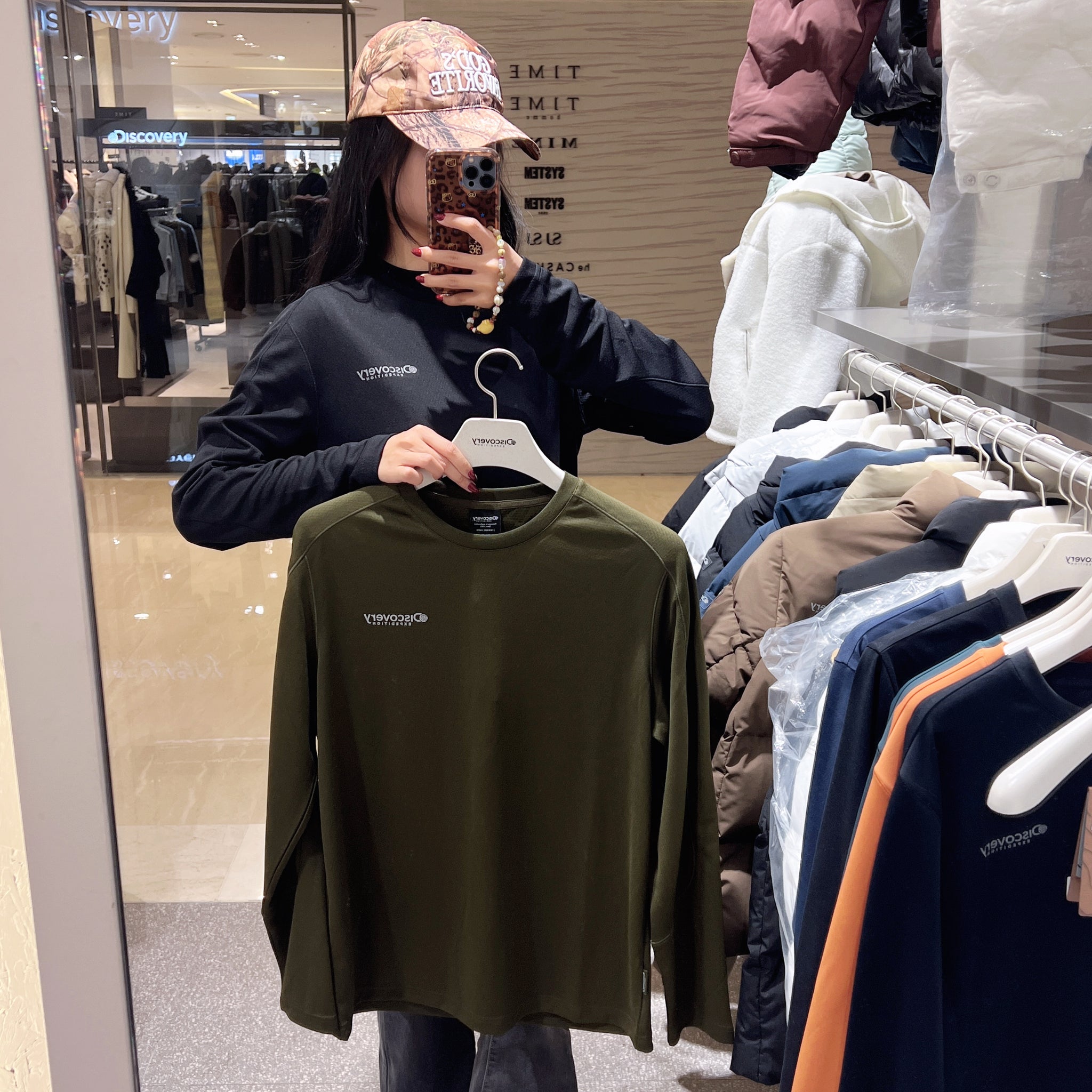 韓國 Discovery Men's Air Quick Dry Long Sleeve T-Shirt【DY097】