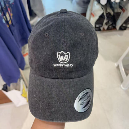 韓國 Wacky Willy Pigment Washed Ball Cap【WW040】