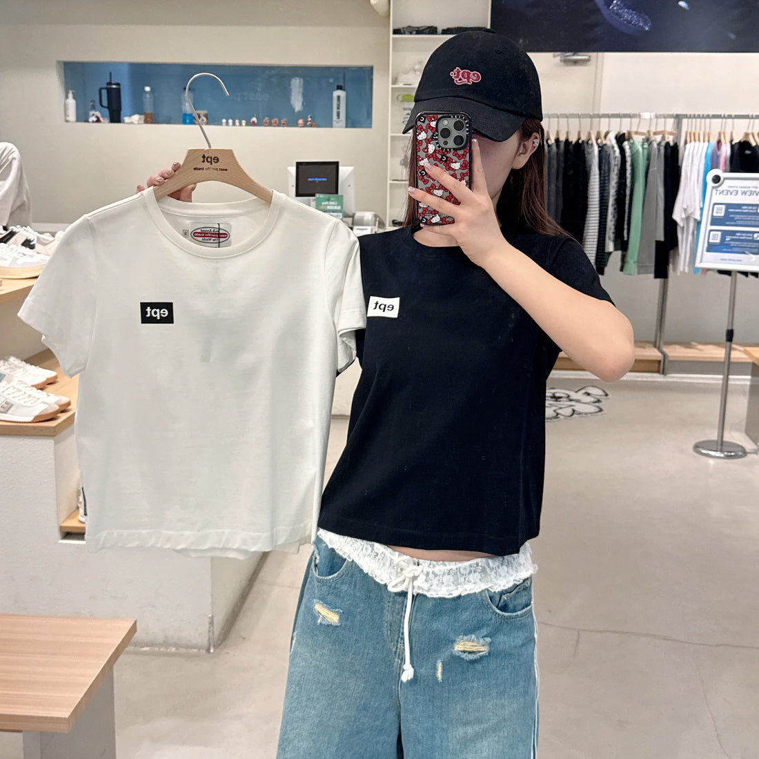 韓國 EPT Box Logo T-shirts【EP036】