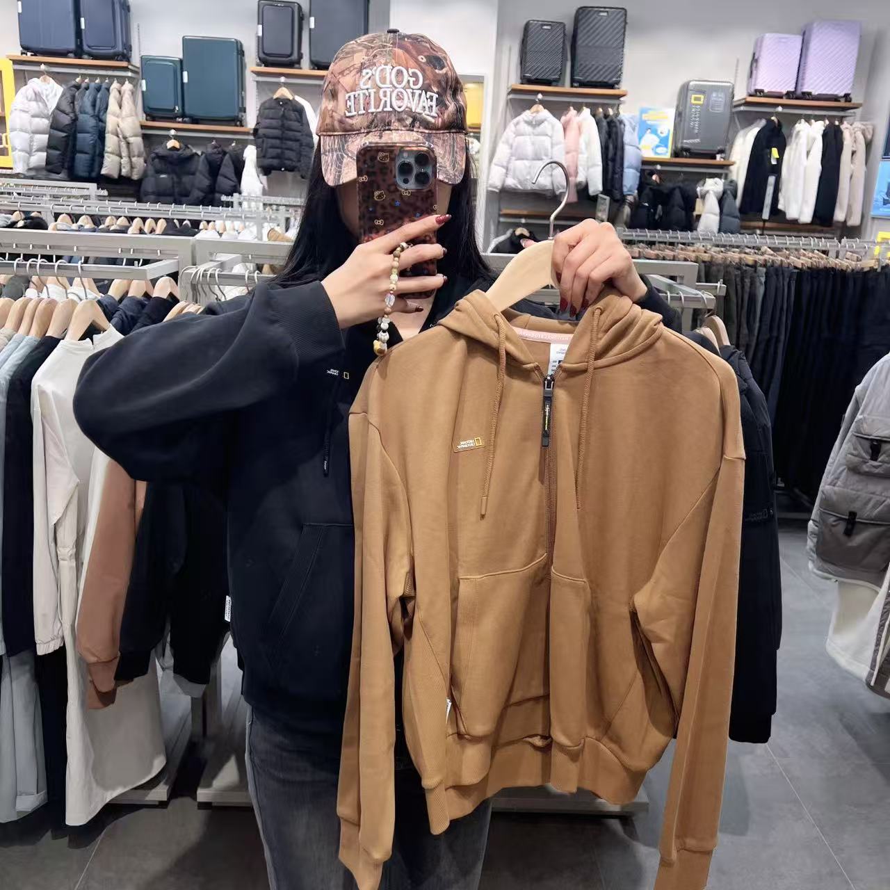 韓國 National Geographic Women's Aporia Training Hoodie【NG225】