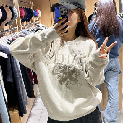 韓國 Satur Angel Graphic Sweatshirt【SR187】