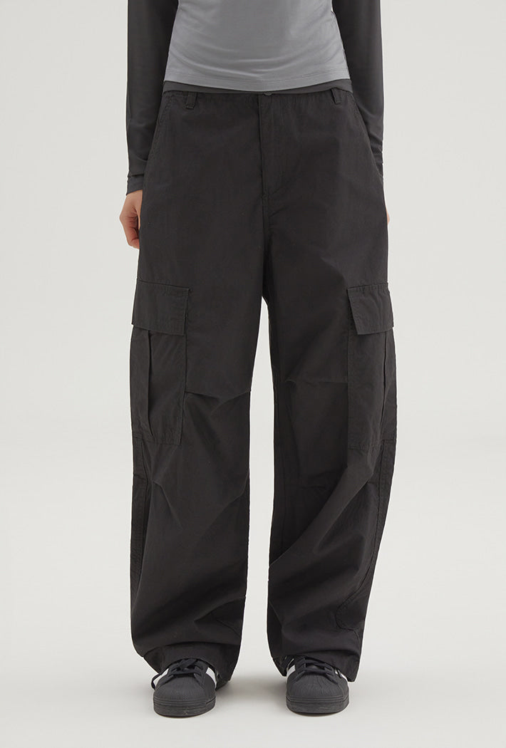 韓國 SPAO Wide Cargo Pants【SP334】