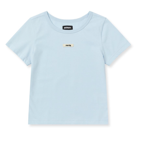韓國 Nerdy Women's Label S/S T-Shirt【NY035】