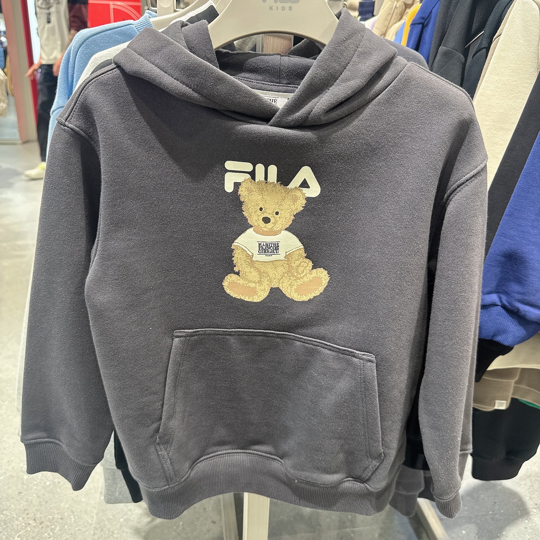 韓國 FILA Kids Doodle Bear Hoodie Fila x MFG 聯名款【FA124】