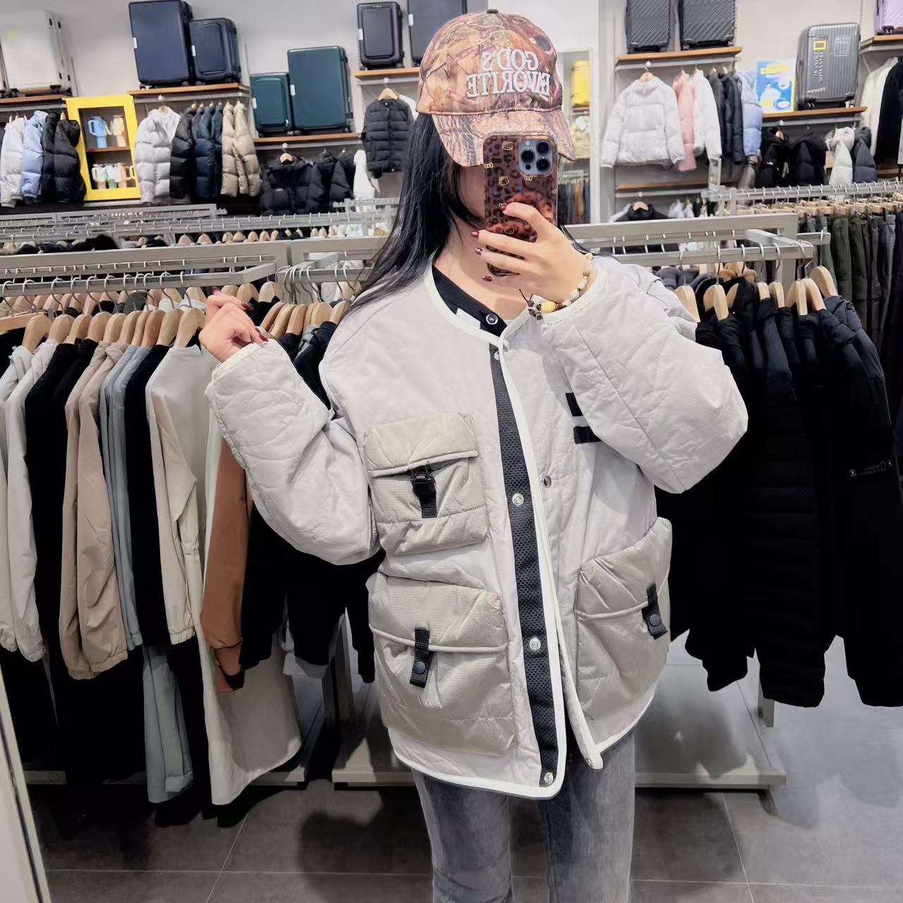 韓國 National Geographic Filmmaker Night Shoot Fleece Long-Length Jacket【NG231】