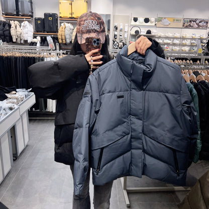 韓國 National Geographic Atlas Windstopper Short-Length Goose Down Jumper (鵝絨)【NG197】