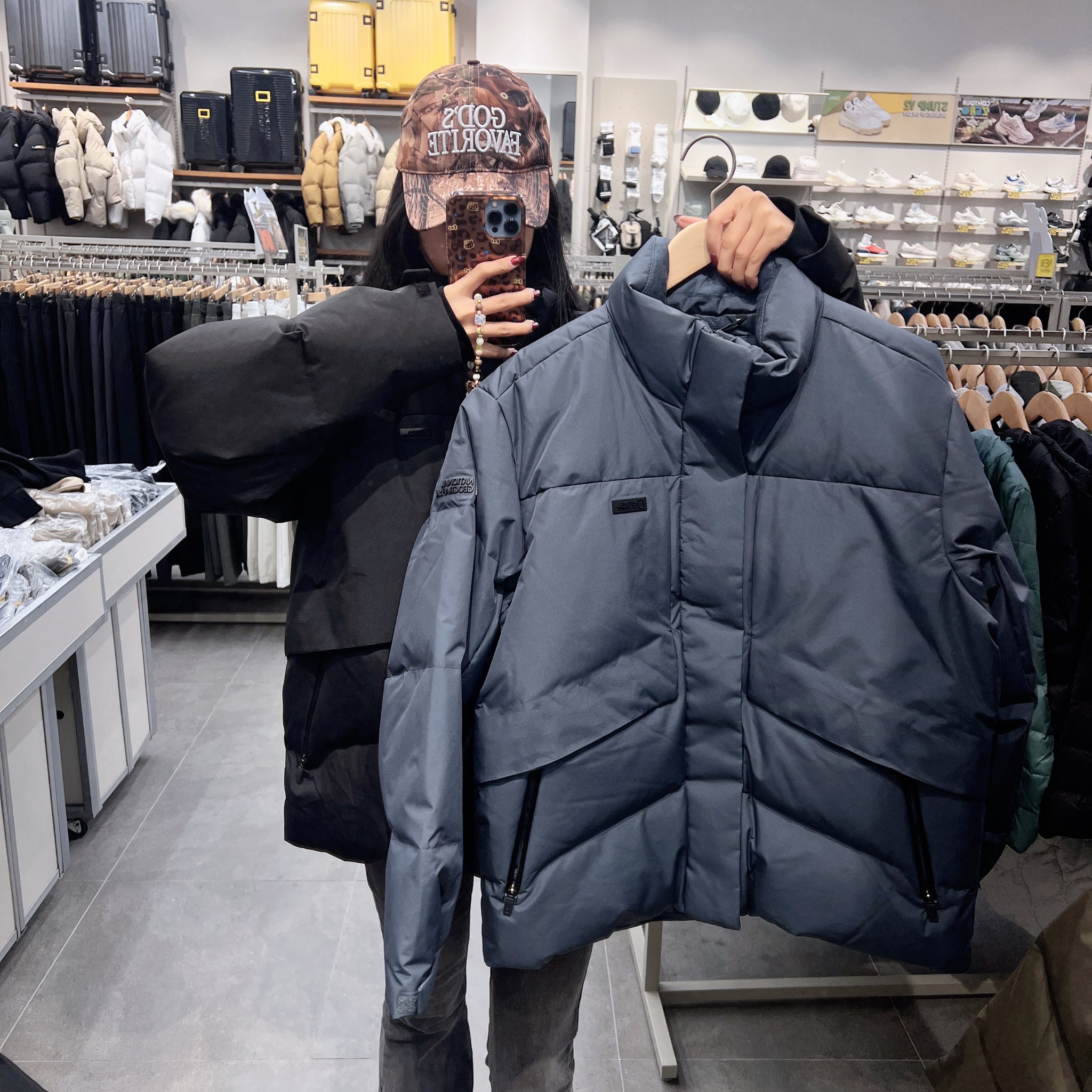 韓國 National Geographic Atlas Windstopper Short-Length Goose Down Jumper (鵝絨)【NG197】