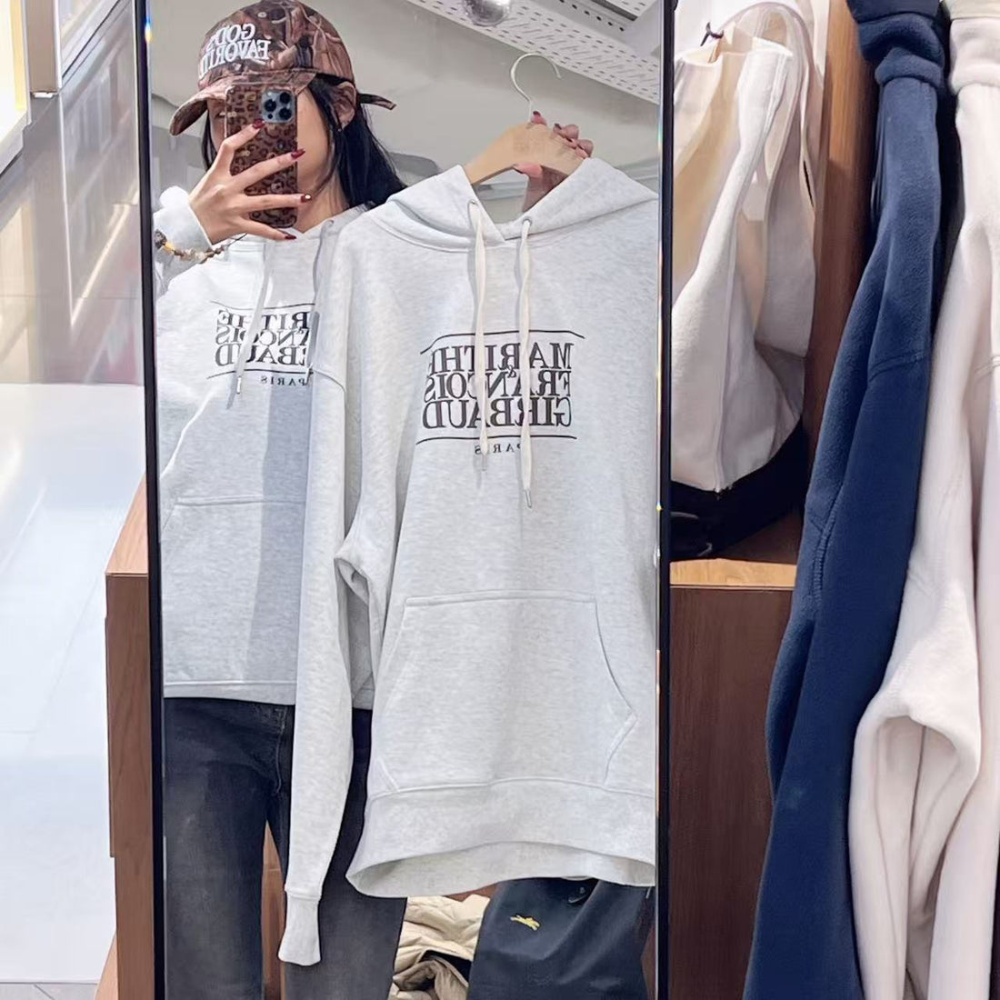 韓國 Marithe Francois Girbaud Classic Logo Hoodie【MF768】