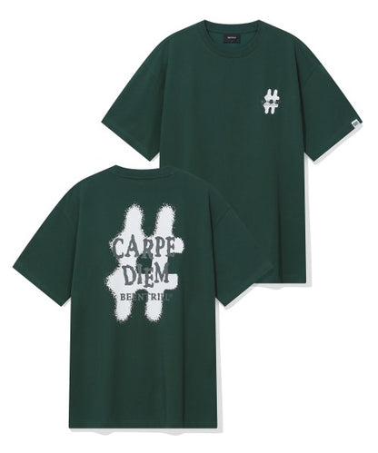韓國 Beentrill Carpe Diem T-Shirt【BL025】