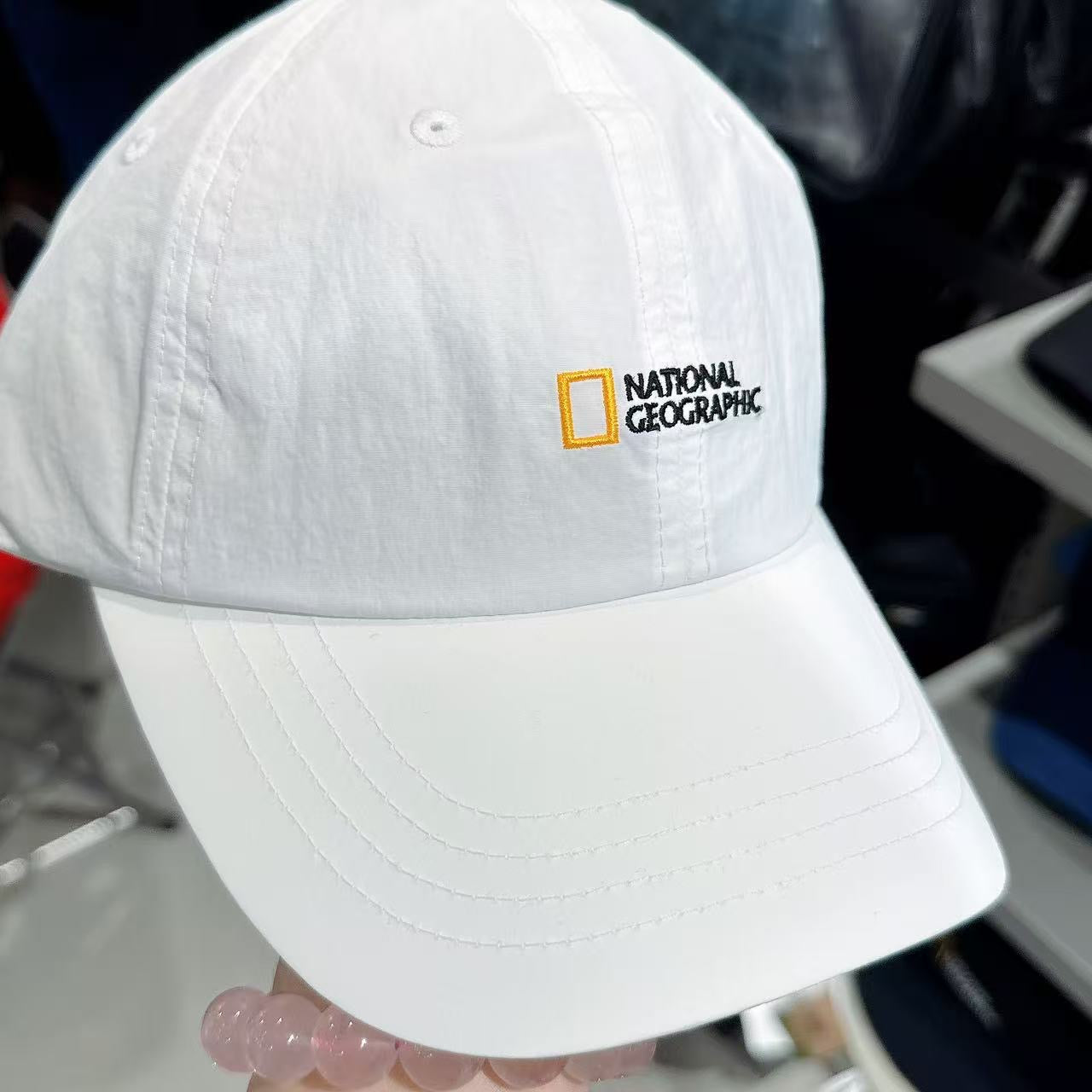 韓國 National Geographic Logo Lightweight Cap【NG027】