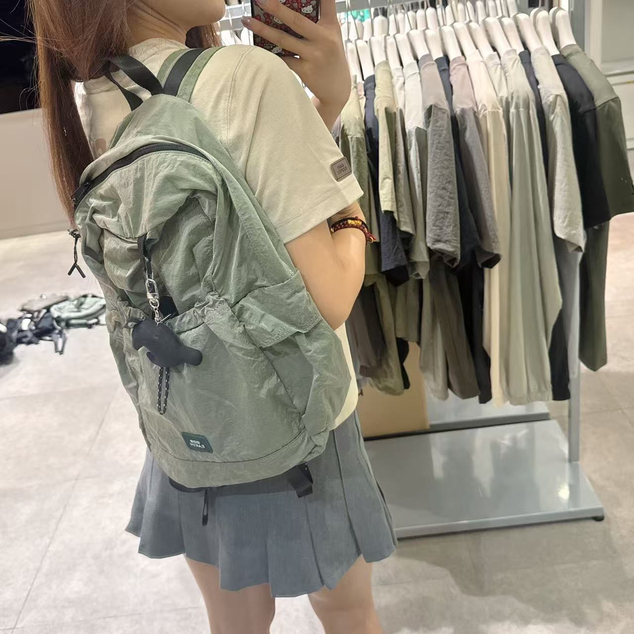 韓國 BBC Animal Color Stitch Lightweight Backpack【BC102】