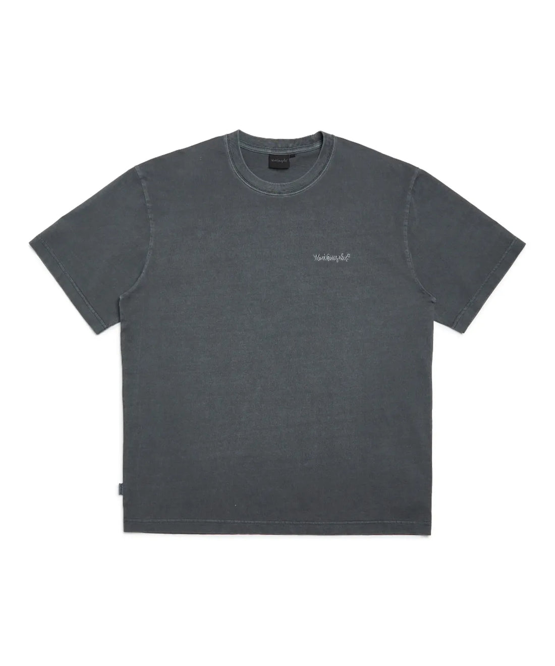 韓國 Mark Gonzales Small Sign Logo Pigment Short Sleeve T-Shirt【MG036】