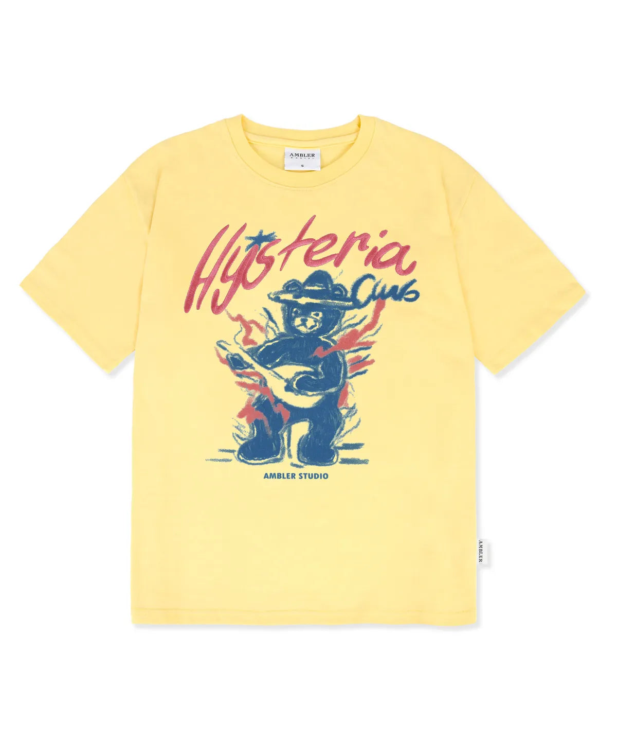 韓國 Ambler Hysteria Bear T-Shirt【AR099】