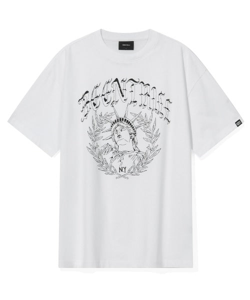 韓國 Beentrill Laurel Wreath Goddess T-Shirt【BL042】