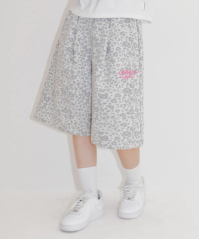 韓國 Ambler Heart Bear Leopard Pants【AR110】