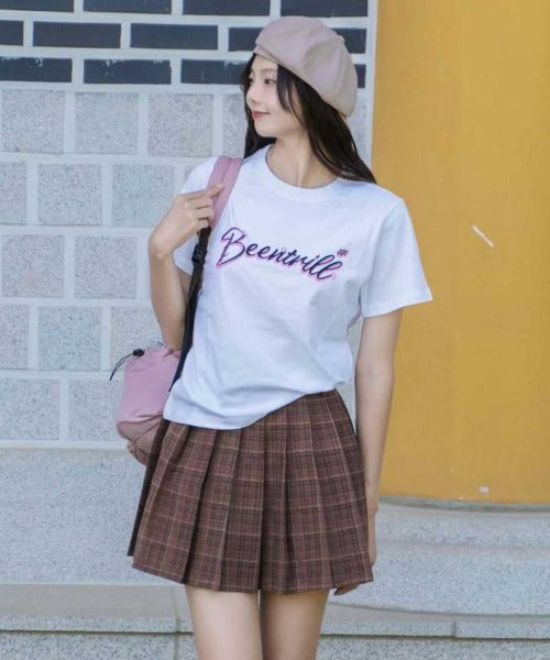 韓國 Beentrill Women's High Teen T-Shirt【BL063】