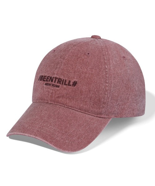 韓國 Beentrill Hashtag Stonewashed Ball Cap【BL004】