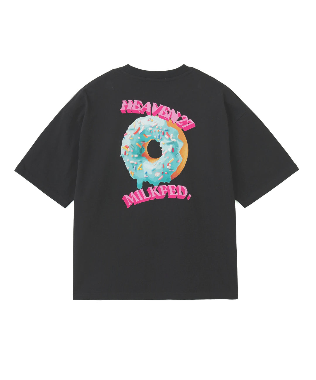 日本直送 MILKFED DONUT AND LOGO WIDE S/S TEE【SJ030】