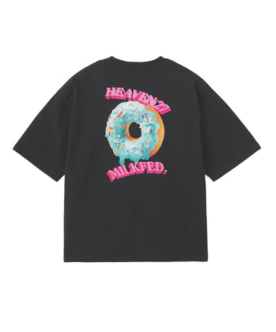 日本直送 MILKFED DONUT AND LOGO WIDE S/S TEE【SJ030】