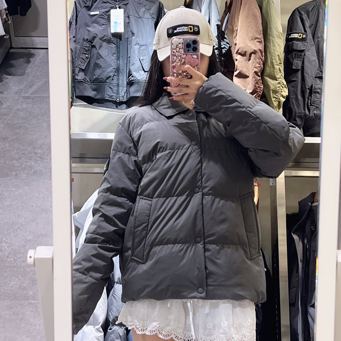 韓國 National Geographic Kara Lightweight Goose Down Jumper (鵝絨)【NG822】