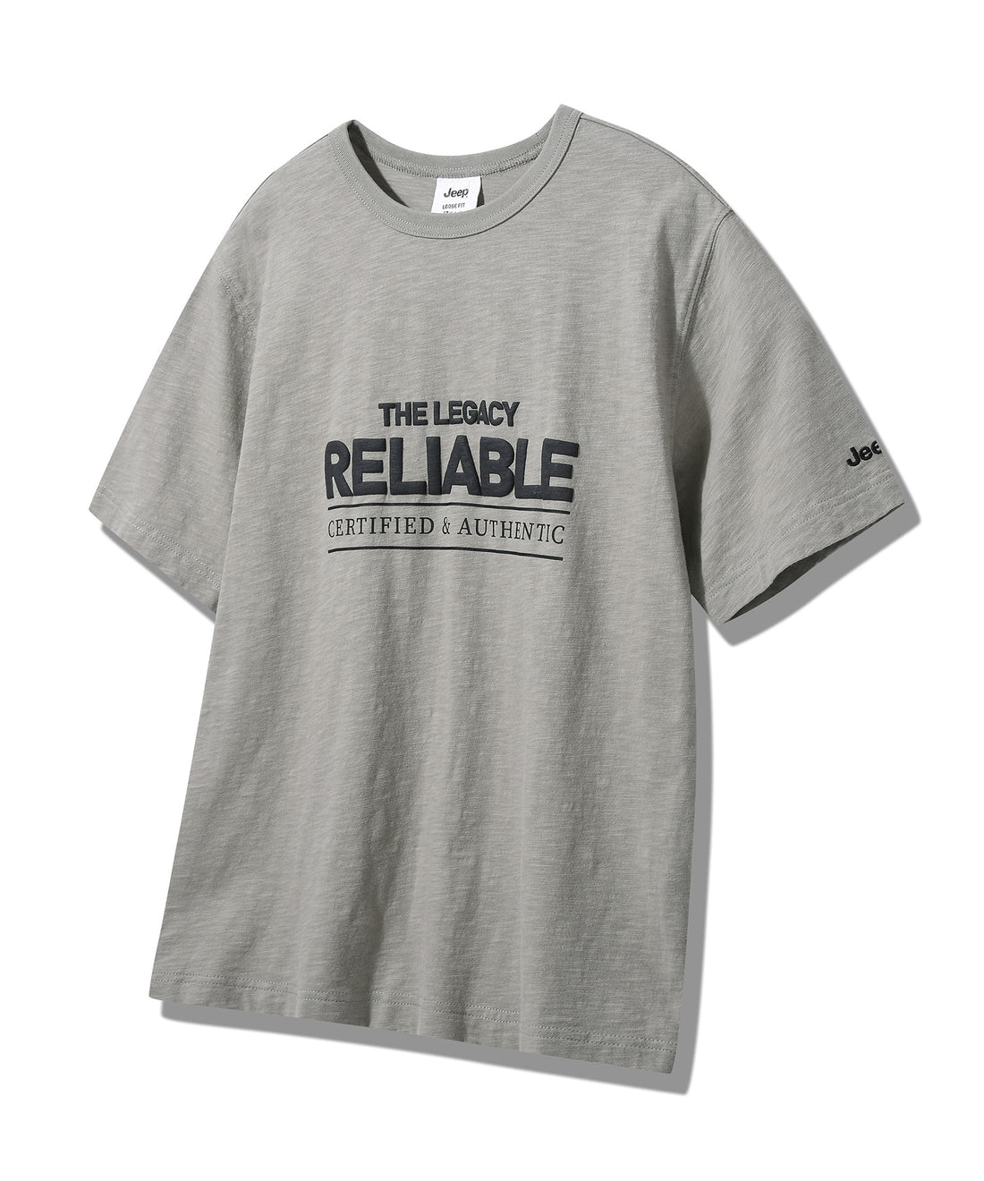 韓國 Jeep Reliable Foam Print Short Sleeve T-Shirt【JP040】
