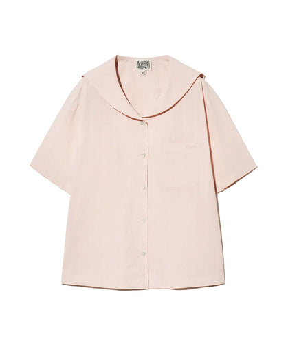 韓國 Marithe Francois Girbaud W Marine Half Sleeve Shirt【MF692】