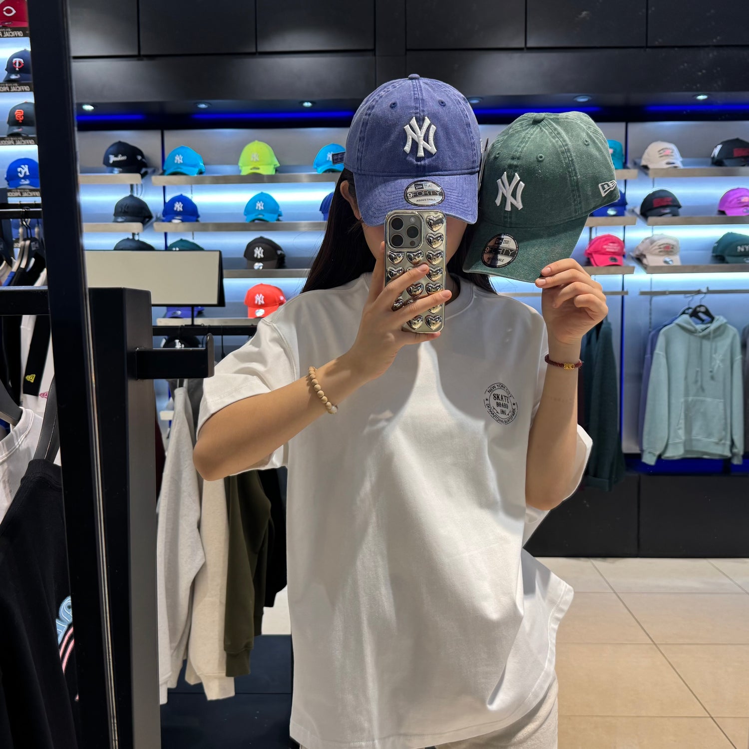 韓國 New Era MLB New York Yankees Pigment Acid Wash Unstructured Ball Cap【NE041】 - STT Mall HK 靚太網購