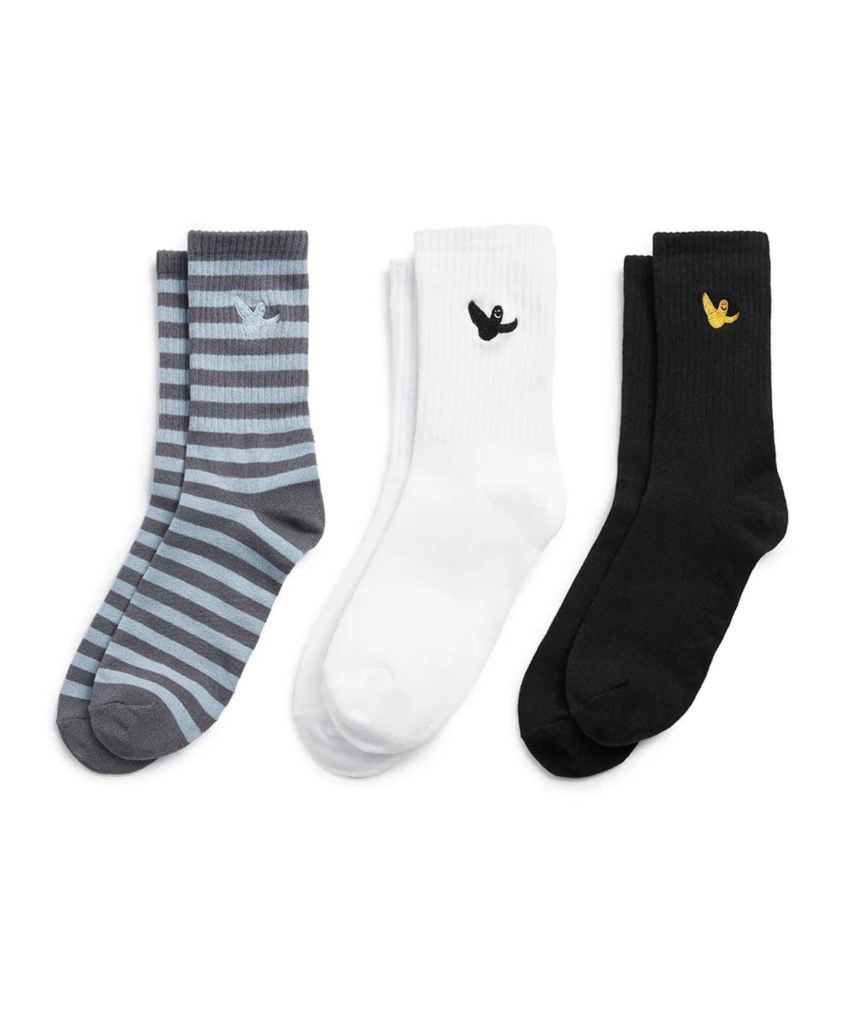 韓國 Mark Gonzales Signature 3Pack Socks【MG009】