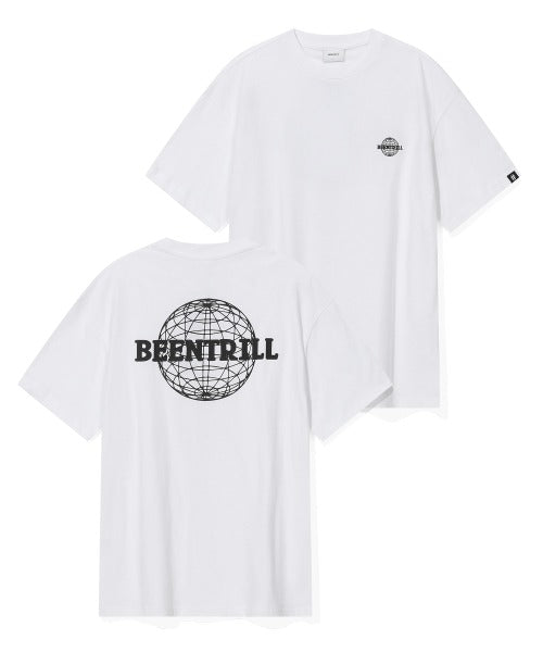 韓國 Beentrill Globe Line T-Shirt【BL047】