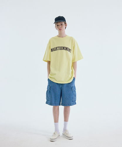 韓國 Markm Big Slogan T-Shirt【MA167】