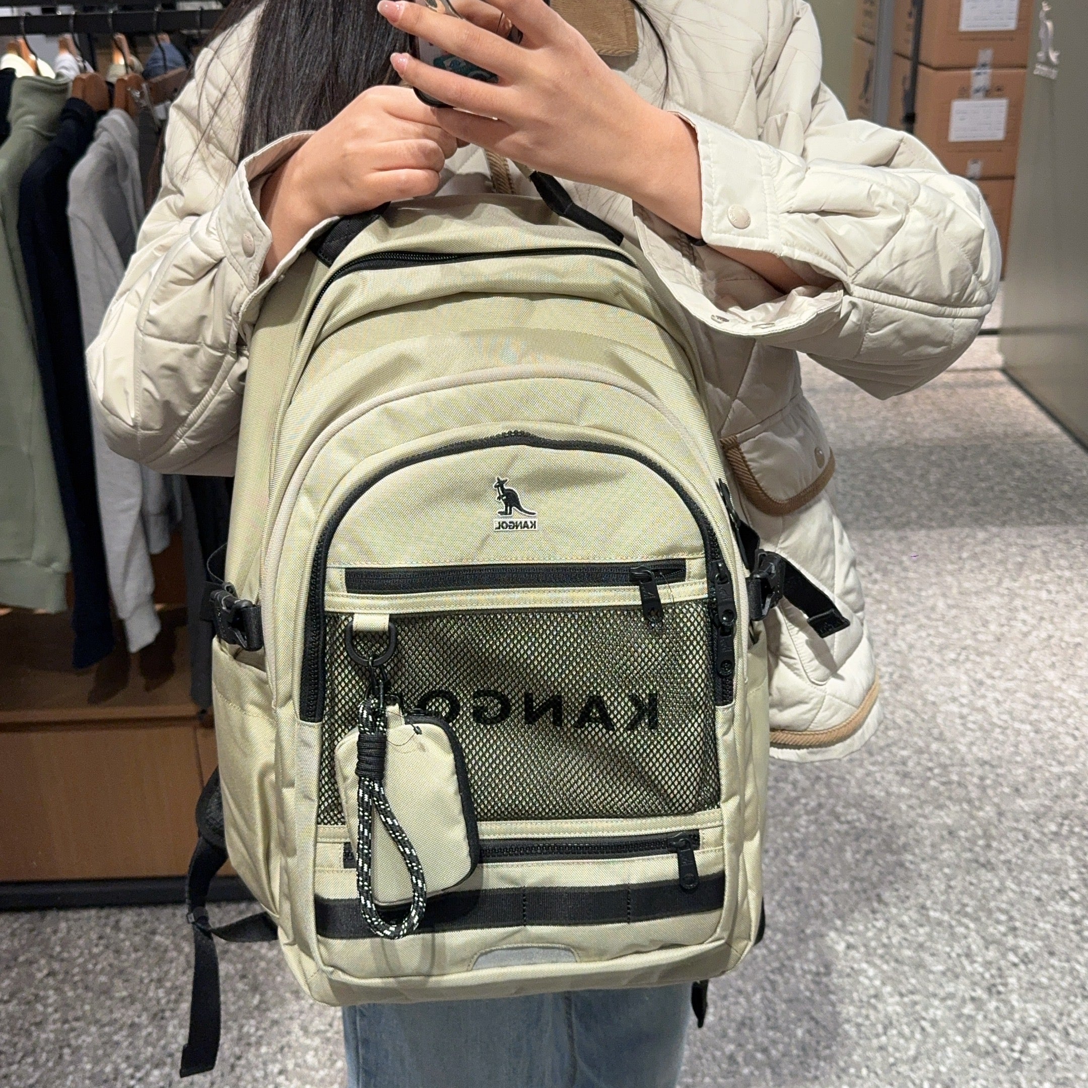 韓國 KANGOL Icon Quantum Backpack【KL088】