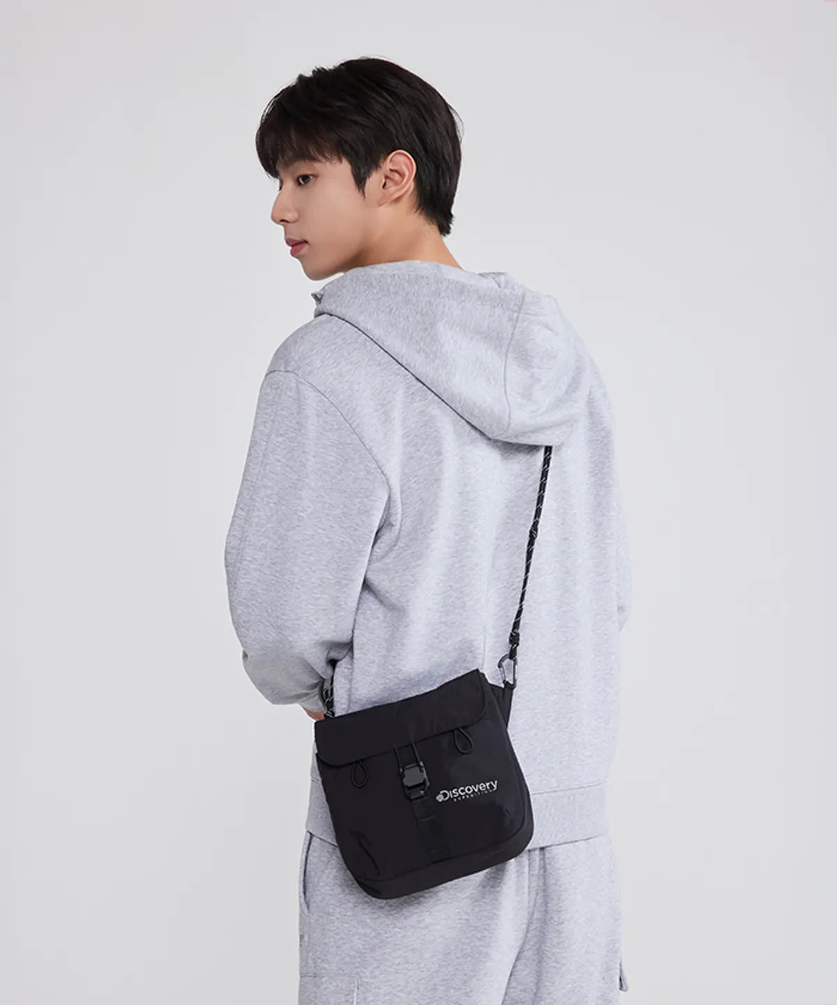 韓國 Discovery Lift Rope Strap Flap Crossbody Bag【DY237】