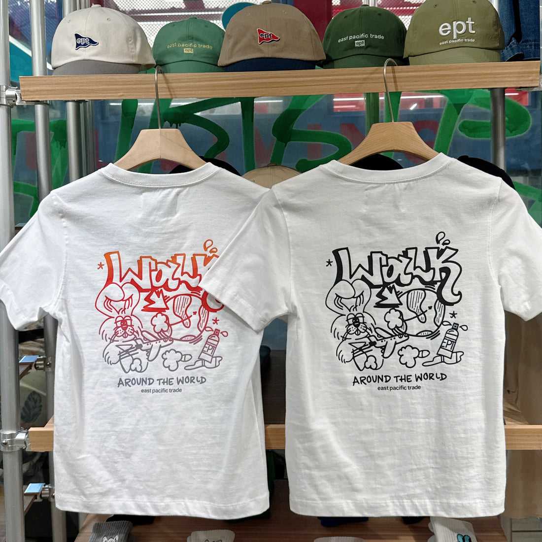 韓國 EPT Walk Around The Word T-shirts【EP044】