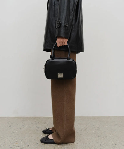 韓國 Marithe Francois Girbaud Classic Logo Square Mini Tote Bag【MF633】