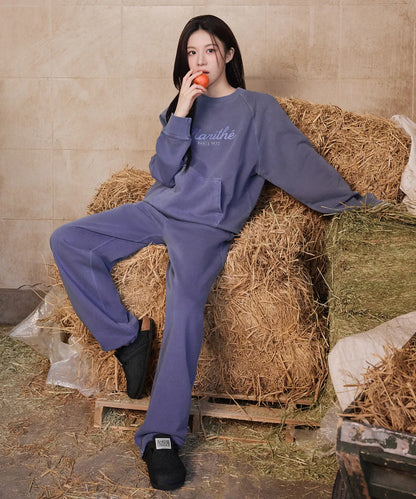 韓國 Marithe Francois Girbaud Garment Dyed Sweat Pants【MF677】