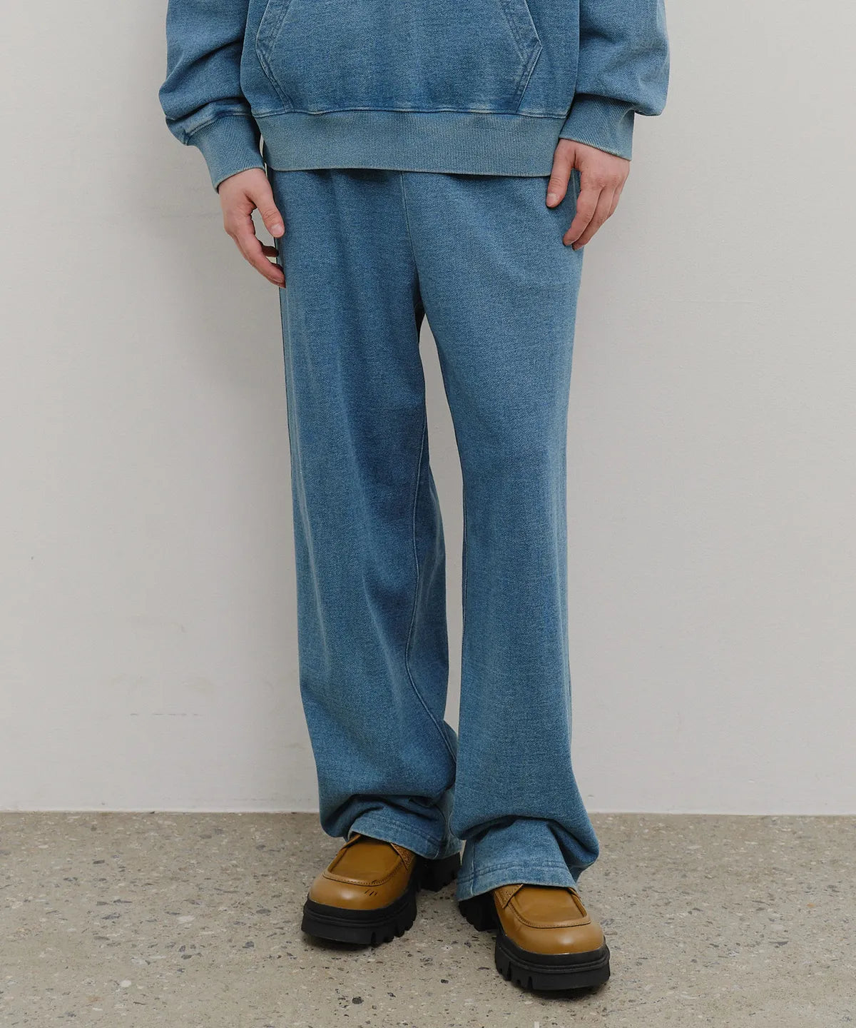 韓國 Marithe Francois Girbaud Garment Dyed Sweat Pants【MF677】