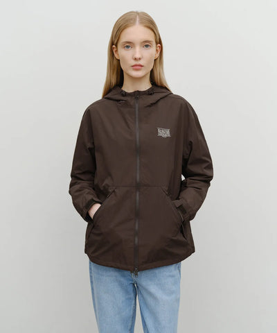 韓國 Marithe Francois Girbaud Classic Logo Over Fit Hooded Windbreaker【MF659】