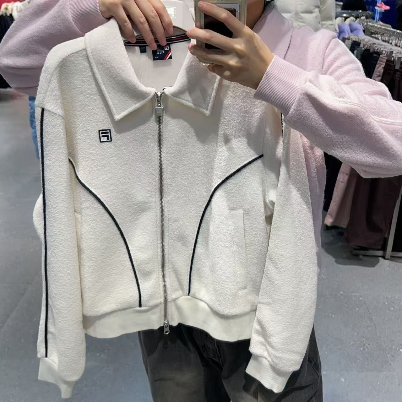 韓國 FILA CASA Tennis Terry Zip-Up【FA060】