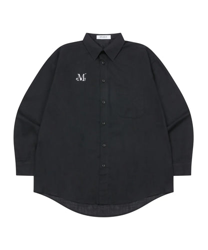 韓國 Mucent Mela Loose Fit See Through Shirt【MU172】