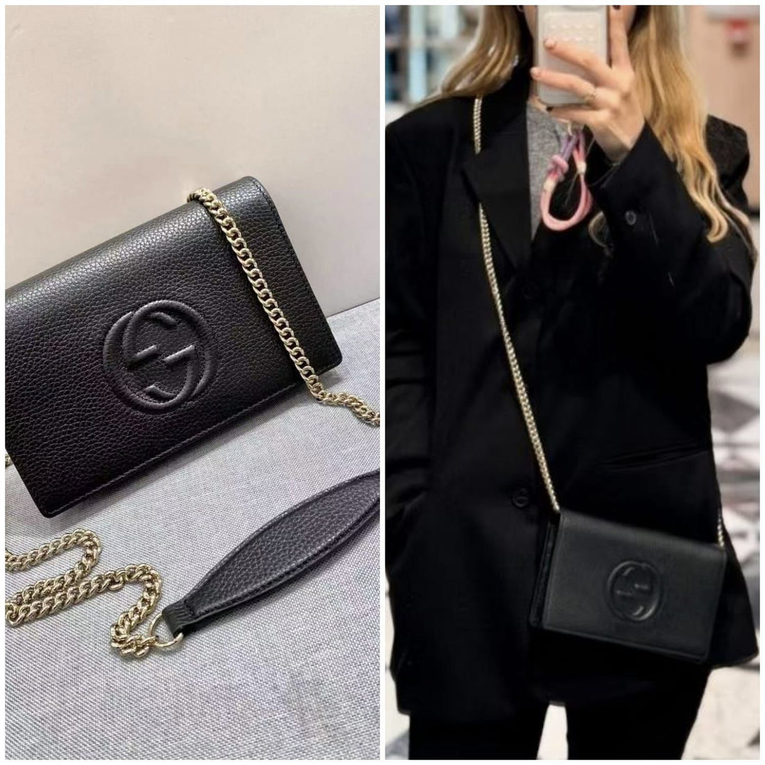 Gucci Soho Chain Wallet 【YS244】  訂金$1,000 總售價 $5600