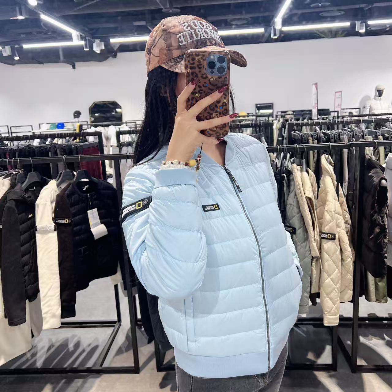 韓國 National Geographic Women's Panarocca Lightweight Goose Down Jumper (鵝絨)【NG069】