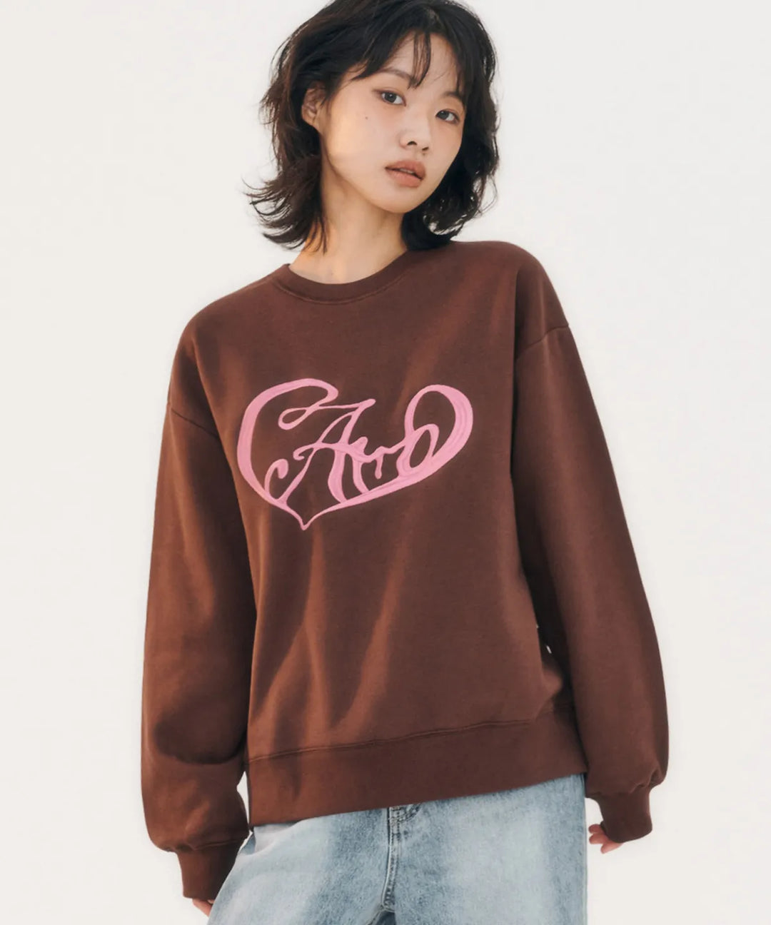 韓國 Ambler LOVE, LOVE AMB Sweatshirt【AR002】