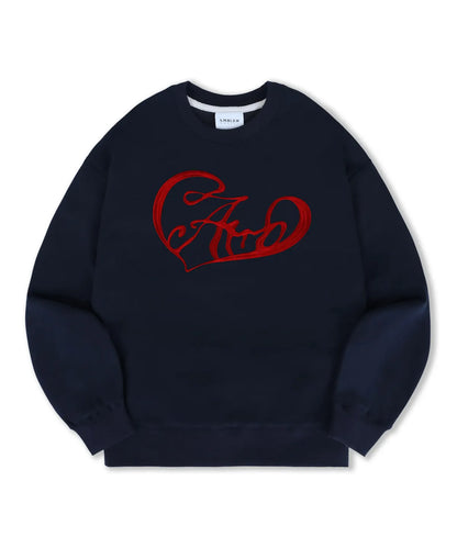 韓國 Ambler LOVE, LOVE AMB Sweatshirt【AR002】