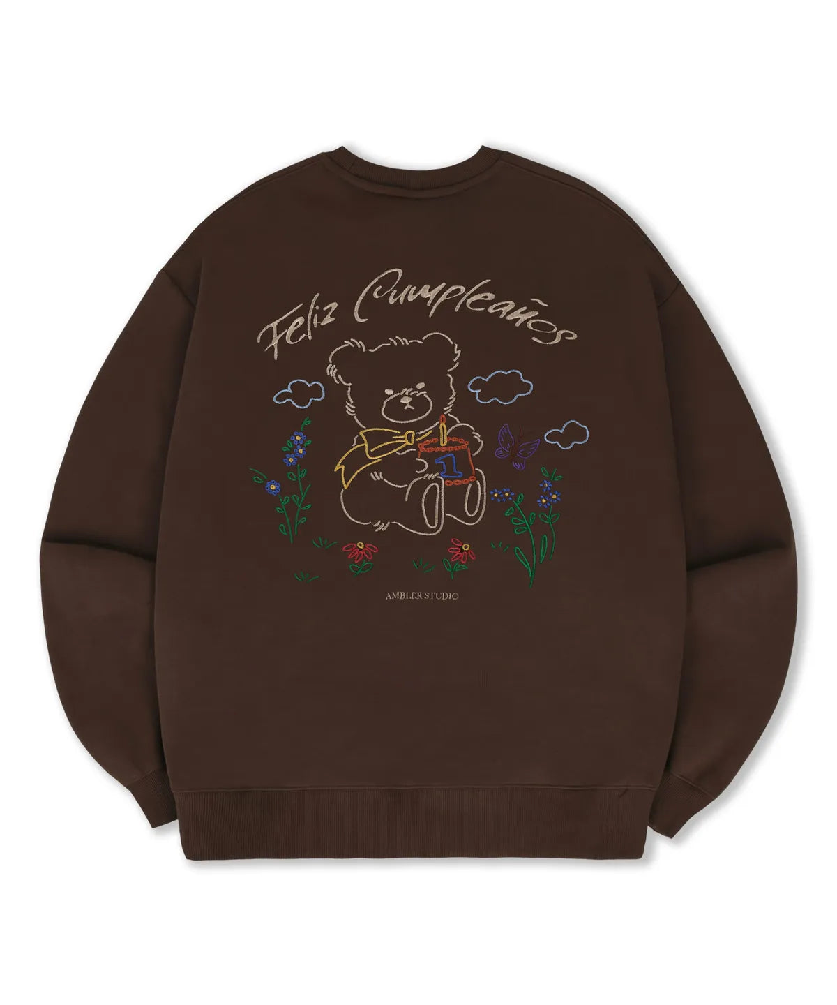 韓國 Ambler Happy Birthday Sweatshirt【AR005】