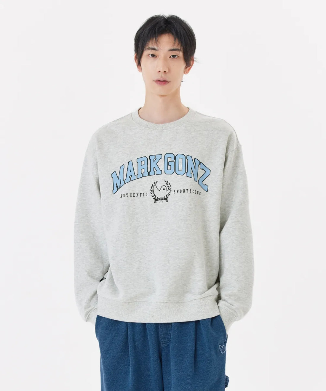 韓國 Mark Gonzales Campus Graphic Sweatshirt【MG006】