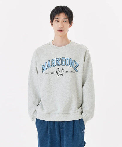 韓國 Mark Gonzales Campus Graphic Sweatshirt【MG006】