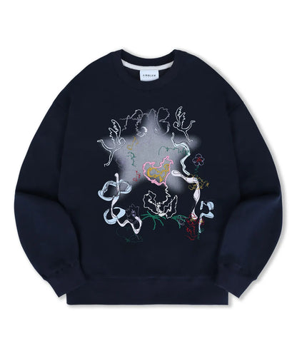 韓國 Ambler Matthiola incana Sweatshirt【AR009】