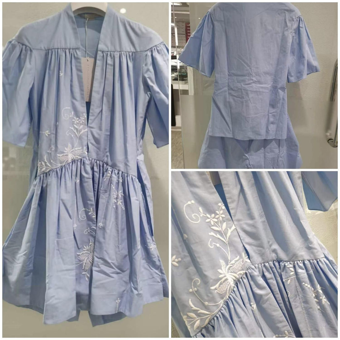 Stella McCartney Tiered Asymmetric Crepe Dress 【YS212】